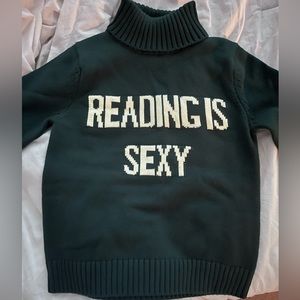 Favorite Child Reading is Sexy Sweater